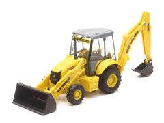 New-Ray Toys New Holland B110C Backhoe Loader Scale is