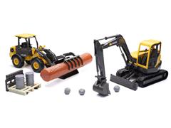 New-Ray Toys Volvo Construction Playset Playset
