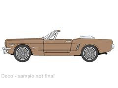 MU65007 - Oxford 1965 Ford Mustang Convertible