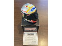 100 - Simpson Ernie Irvan Mini Helmet Signature Edition