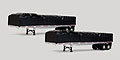 TONKIN - 12-I021-PAIR - Pair of Flatbed