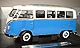 WELLY - 12531W-BL - 1962 VW Microbus 