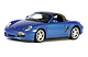 WELLY - 18005HW-BL - Porsche Boxter S 