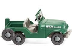 001103 - Wiking Model W W Holzbau Jeep High Quality
