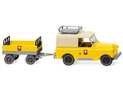 010005 - Wiking Model PTT 1988 Land Rover Post Office Vehicle