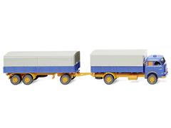 041604 - Wiking Model MAN Pausbacke Platform Trailer Truck High Quality
