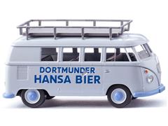 079743 - Wiking Model Hansa Bier 1963 67 Volkswagen T1 Bus