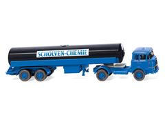 080598 - Wiking Model Scholven Chemie Krupp Tanker Truck High Quality
