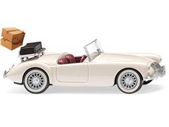 WIKING #081805-BOX - Morris Garages A Roadster in White
