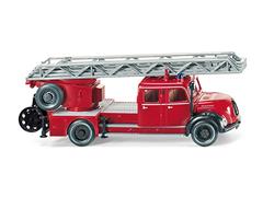 086234 - Wiking Model Fire Service Magirus DL 25h Aerial Ladder