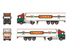 01-4324 - WSI Model Transportes Cabrera Scania 4 Series Flat Roof
