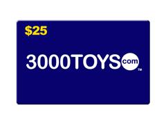 EG25 - 3000toys E Gift Card Give them an