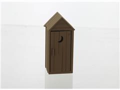 3D TO SCALE - 43-142-WD - Outhouse - Rustic 