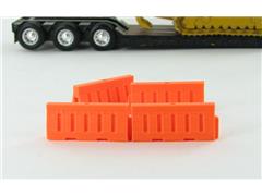3d To Scale Plastic Safety Barriers water filled style 4                                                                