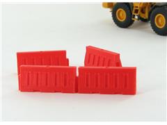 50-102-R - 3d To Scale Plastic Safety Barriers water filled style 4