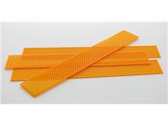 50-112-OR - 3d To Scale Construction Fencing four 25ft sections safety orange