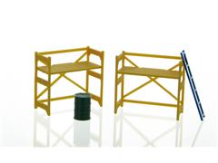 50-150-Y - 3d To Scale Scaffolding Set Yellow