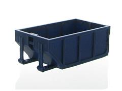 3d To Scale Rolloff Dumpster 10 yards dark blue