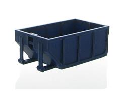 50-235-DB - 3d To Scale Rolloff Dumpster 10 yards dark blue