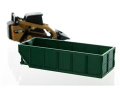 3d To Scale Rolloff Dumpster 15 yards green                                                                             