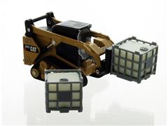 3D TO SCALE - 64-250-GY - IBC Pallet Tanks 