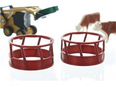 64-300-R - 3d To Scale Hay Feeder 2 pack red