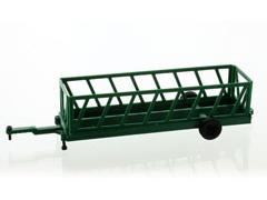 64-308-GR - 3d To Scale Portable Cattle Feeder 20 ft green
