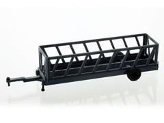 64-308-GY - 3d To Scale Portable Cattle Feeder 20 ft gray