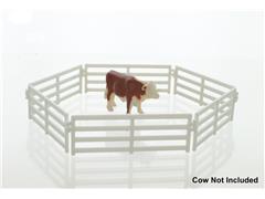 64-319-WT - 3d To Scale White Fence