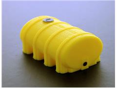 64-322-Y - 3d To Scale Elliptical Leg Tank 2000 Gallon Yellow