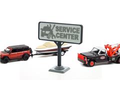 64-610-BL - 3d To Scale Service Center Sign Dual sided 3D design