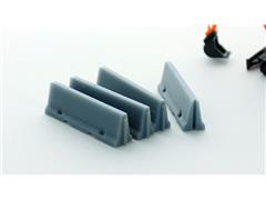 3d To Scale Traffic _ Jersey Barriers 4 pack interlocking