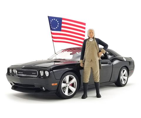 専用Dodge City Productions +８枚 2008 Dodge Challenger SRT 8, Blue - Showcasts 38280BU - 1/24