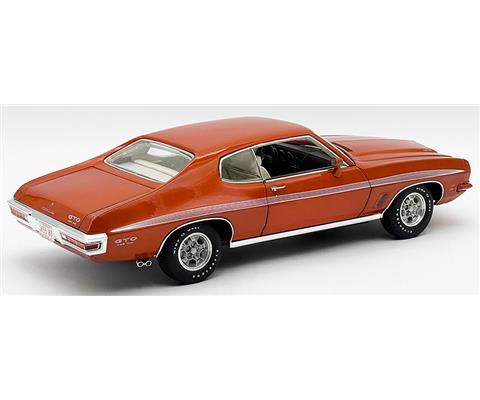 GTO RED BIG BOX 1972 PONTIAC 455 HO RAM AIR HARD TOP 1-18