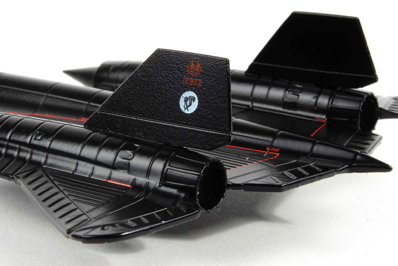 b5075 US Air Force SR 71 Blackbird Skunk works Det 1 ICHI BAN IR24A 