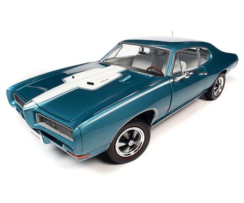 1968 Pontiac GTO Hardtop in Meridian Turquoise - Hemmings - 1277