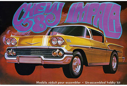 931 - AMT 1958 Chevy Impala