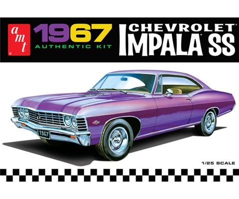 Model Kits - AMT - 981 - 1967 Chevrolet Impala SS - Plastic Model