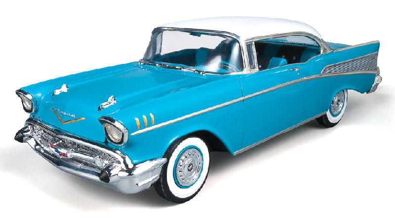 1 AMT 1/25 Model Kit Amt638 1957 Chevy Bel Air Skill 2 for sale online
