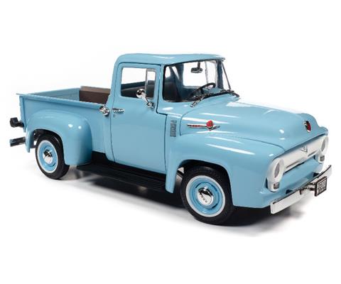 アーテル/'56 Fordフォード PickUpピックアップ アメグラ 1/18 1956 Ford F-100 Pickup Truck in Diamond Blue - Mild Custom - 290