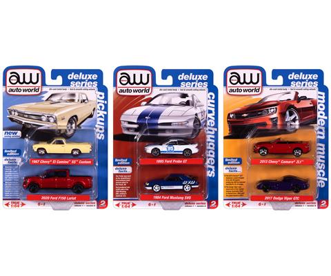 Auto-art オートアート S63&CL63 2台セット Deluxe 2-Pack 2026 Release 1A - 3-Piece SET - AW2PK008-A-SET