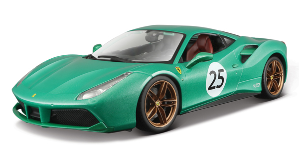 Bburago Ferrari 488 Gtb Die Cast 118 Race Play