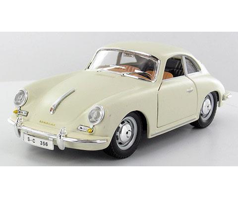 Cars - BBURAGO - 22079IV - 1961 Porsche 356B Coupe in Ivory