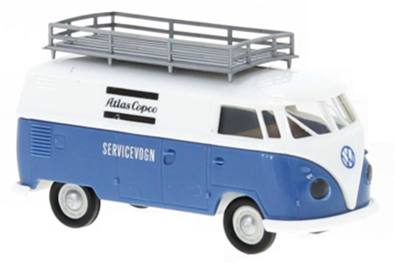 32755 - Brekina Atlas Copco 1960 Volkswagen T1B Box Van