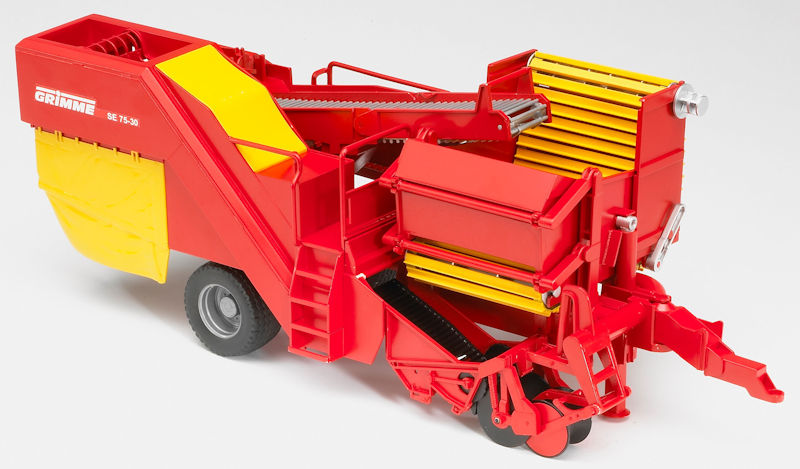 bruder truck and digger