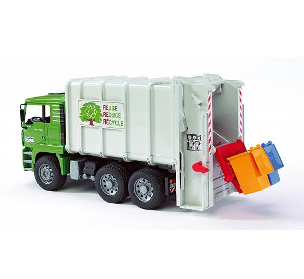 Bruder Toys Garbage Truck At Work Wow Blog