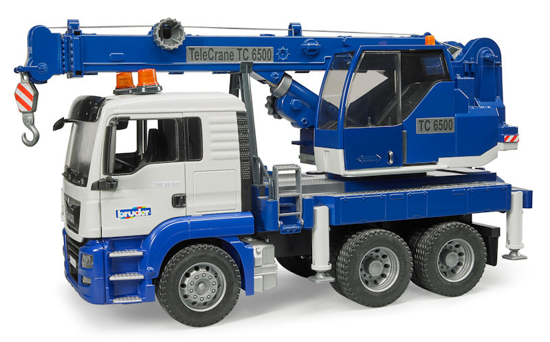 Bruder Toys Kids MAN TGS Crane Truck with Light & Sound Module 03770 NEW 2017 
