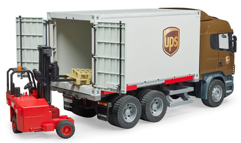 ups toy truck bruder
