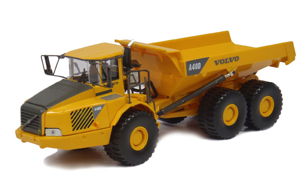 Volvo A40D Articulated Dump Truck Australian H0 Scale 1:87 Road Ragers 