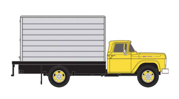 Cmw 1960 Ford Box Truck